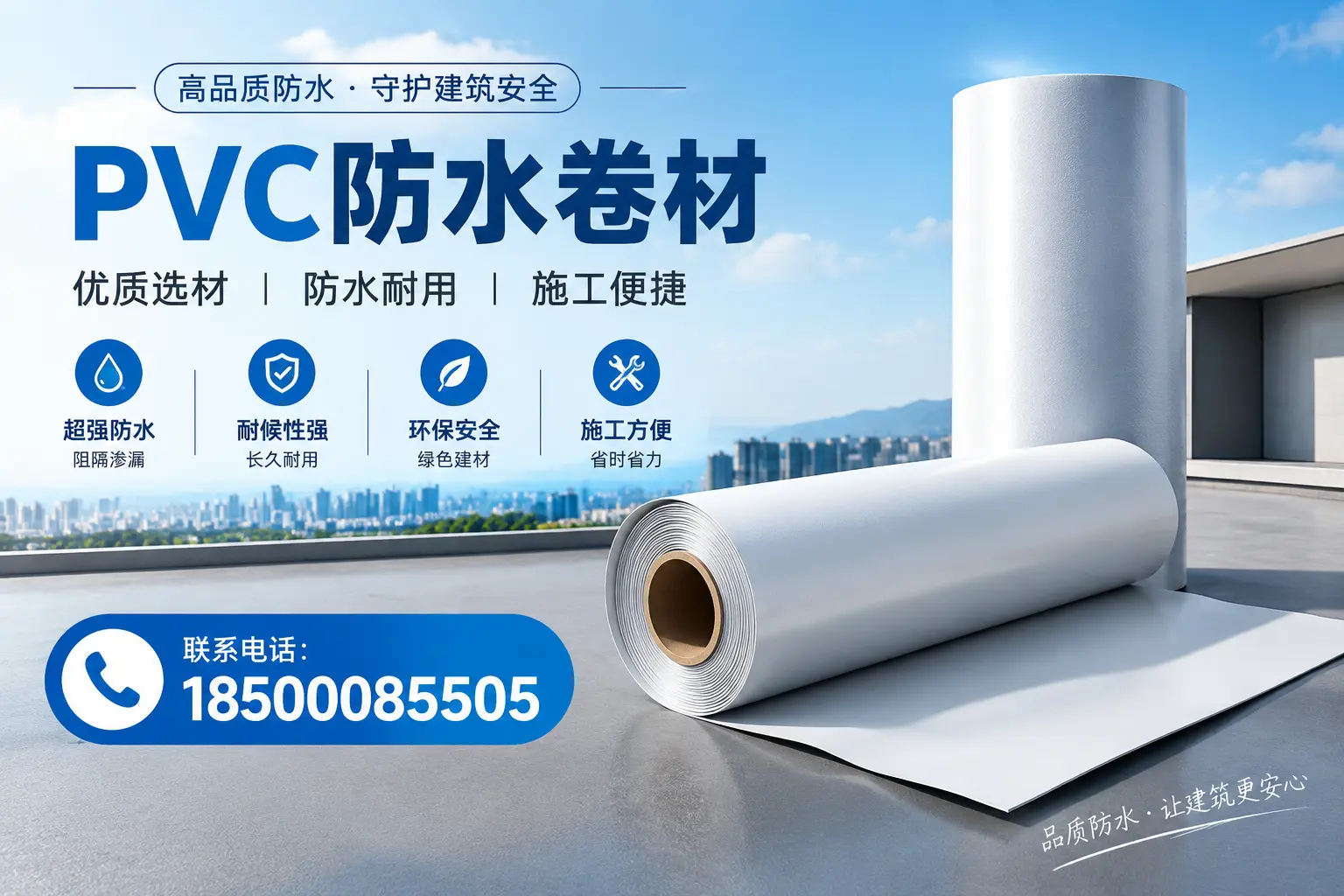 如何评估PVC防水卷材的性价比?凉山消费者必读